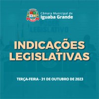 Indicações Legislativas da Sessão 1975 - 31/10/2023